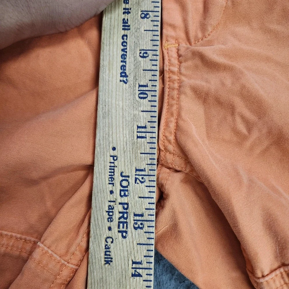 Polo Ralph Lauren Cargo Shorts Mens 38 Orange Utility Canvas 11 Inseam Pockets